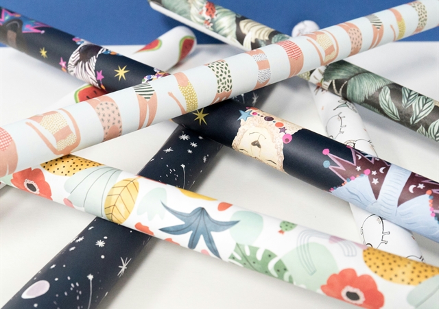 Cinnabon Made Wrapping Paper That Actually Smells Like Fresh-Baked Cinnamon...